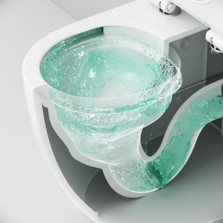 Унитаз-компакт Am.Pm Like Aquaspin C808600SC с сиденьем микролифт